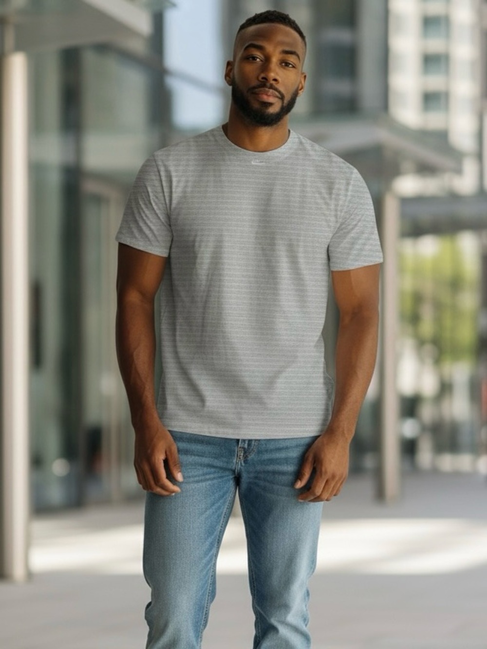 Big Sky Outfitters Men's size XXL short sleeve crew neck shirt  gray